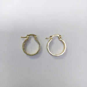 ARETES ARRACADAS FIG GRECAS 14K 1.8 GR (NUEVO)