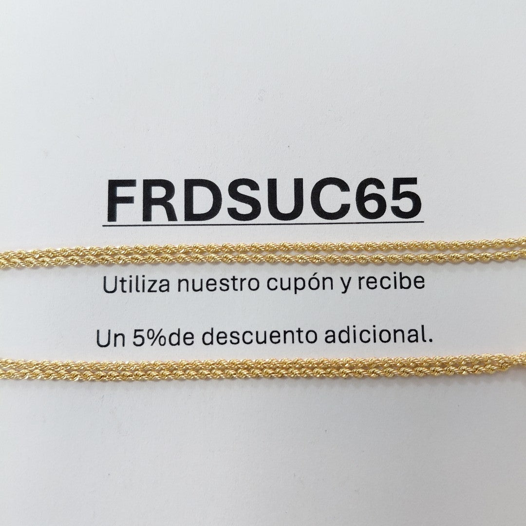 CADENAS TORSAL ORO 14K 1.7 (NUEVO)