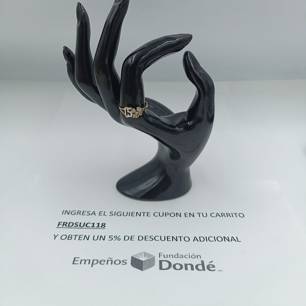 ANILLITO ORO 10 K 1.3 GRMS (SEMINUEVO)
