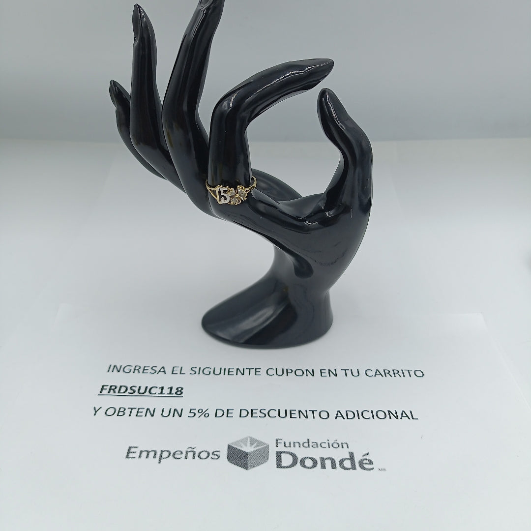 ANILLITO ORO 10 K 1.3 GRMS (SEMINUEVO)
