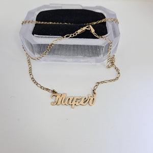 GARGANTILLA ORO 10 K 4,50 GRMS (SEMINUEVO)