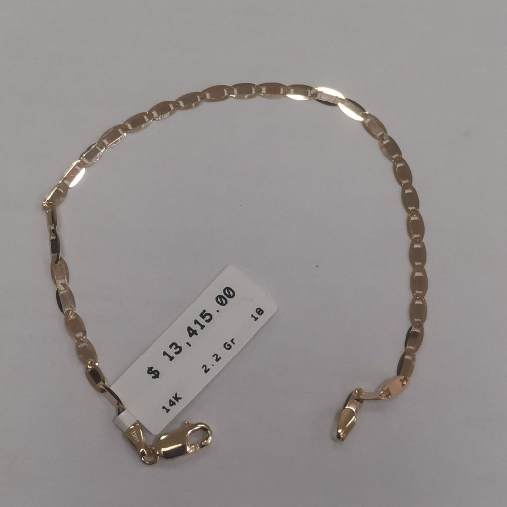 PULSERAS DAMA ORO 14K 2.2 (NUEVO)