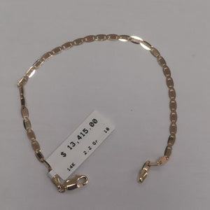 PULSERAS DAMA ORO 14K 2.2 (NUEVO)