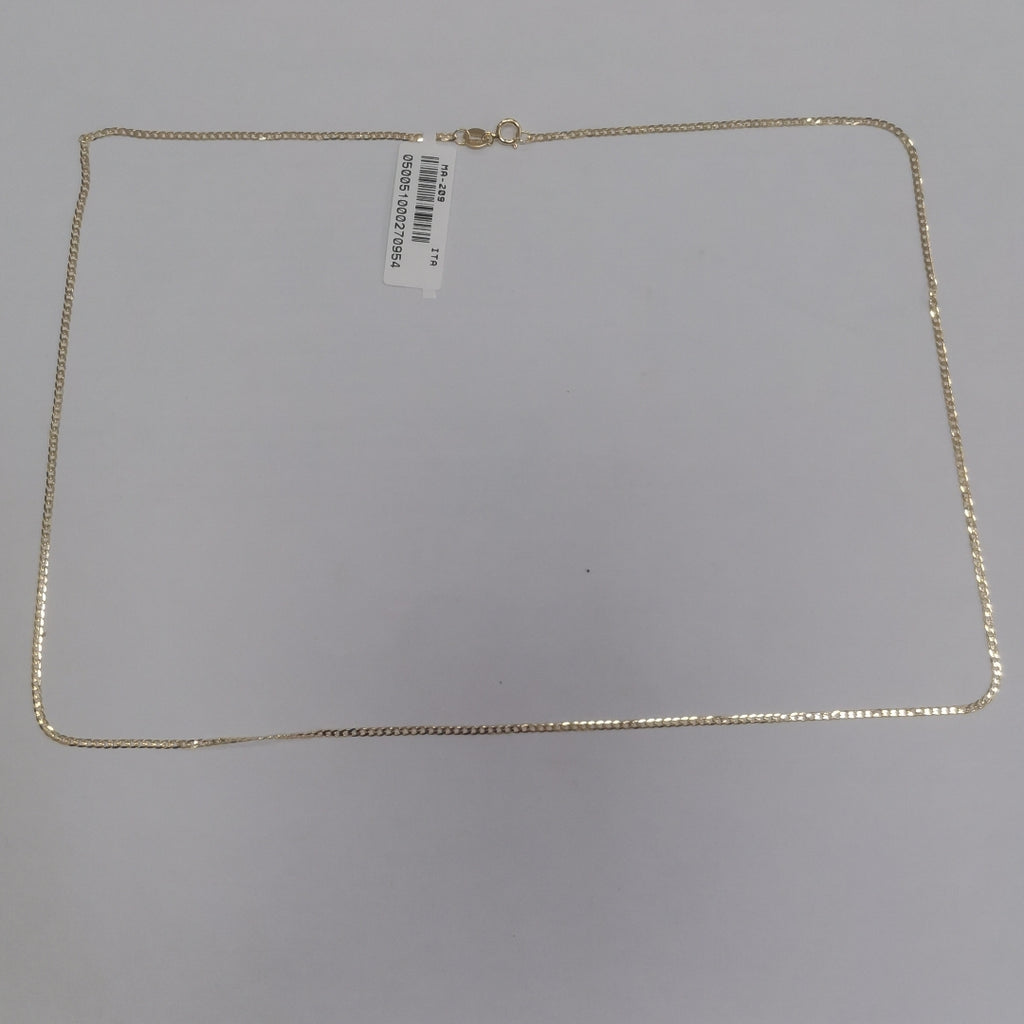 CADENAS BARBADA AMARILLA ORO 14K 2.2 (NUEVO)
