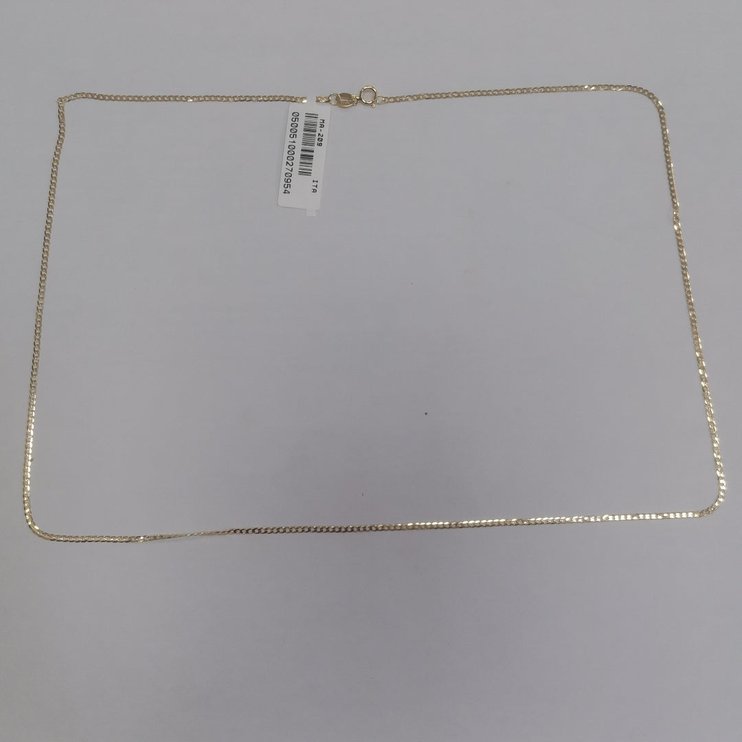 CADENAS BARBADA AMARILLA ORO 14K 2.2 (NUEVO)