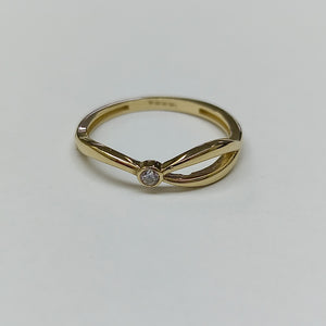 ANILLOS DAMA ORO 14K 1.6 (NUEVO)