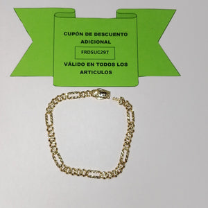PULSERA MONACO ORO 10K 4.5 (NUEVO)