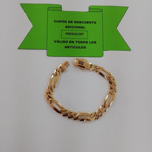 PULSERA MONACO ORO 14K 8.1 (NUEVO)