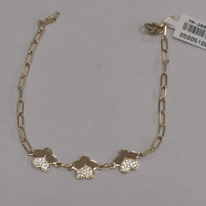 PULSERAS DAMA ORO 14K 3.2 (NUEVO)