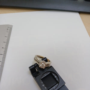 ANILLITO ORO, ORO BLANCO 14 K 6.1 GRMS (SEMINUEVO)
