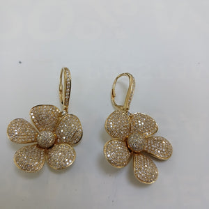 ARETES PAR ORO 14 K 10,70 GRMS (SEMINUEVO)