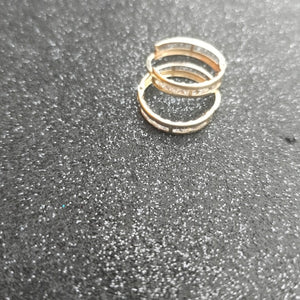 ARRACADAS PAR ORO 10 K 1,80 GRMS (SEMINUEVO)