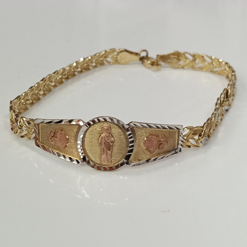 PULSERA RIGIDA ORO 10 K 10 GRMS (SEMINUEVO)