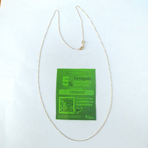 CADENA VENECIANO 14K 55 CM 1.7 GR (NUEVO)