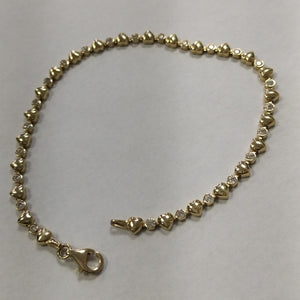 PULSERAS DAMA ORO 14K 3.5 (NUEVO)
