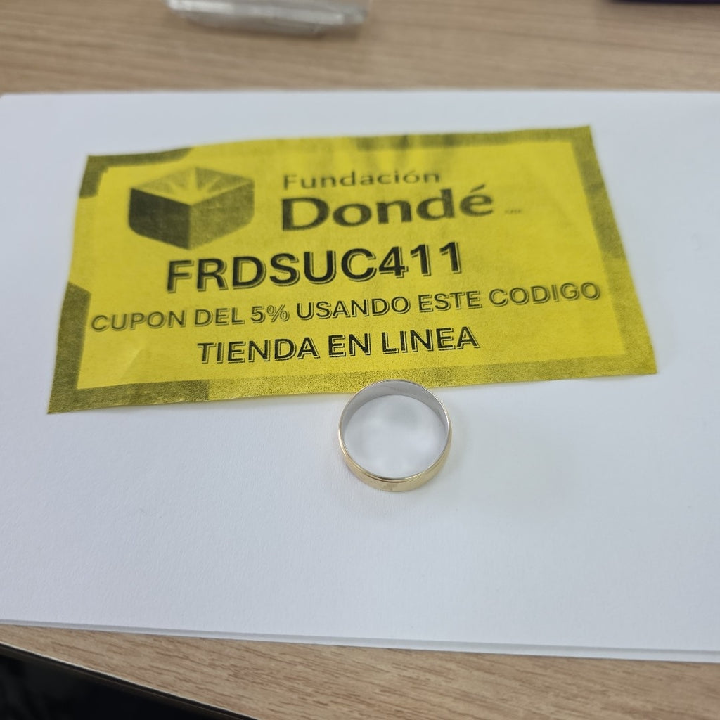 ARGOLLA ORO 14 K 4,80 GRMS (SEMINUEVO)