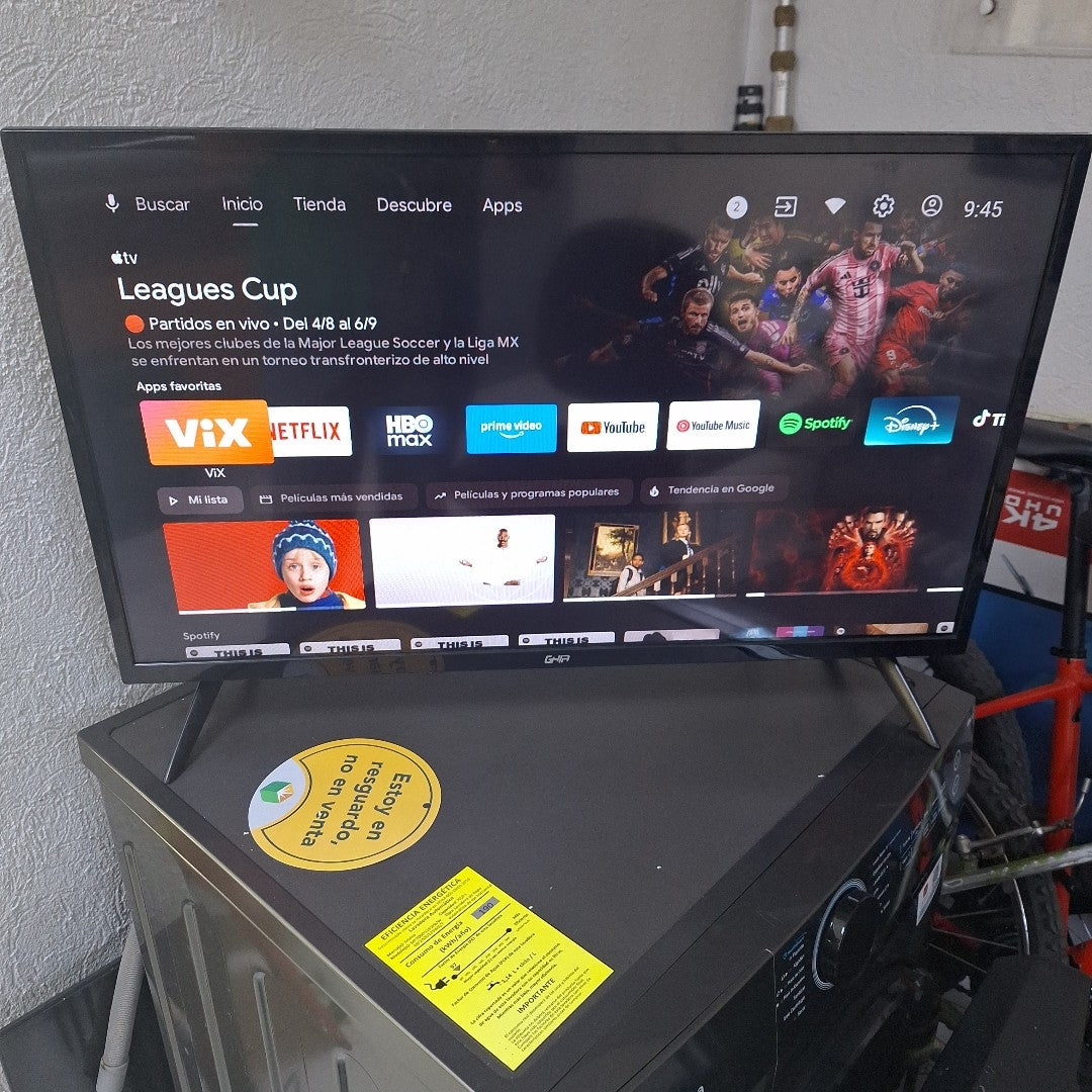 PANTALLA GHIA G32ATV22 (2023) 32" LED HD (SEMINUEVO)