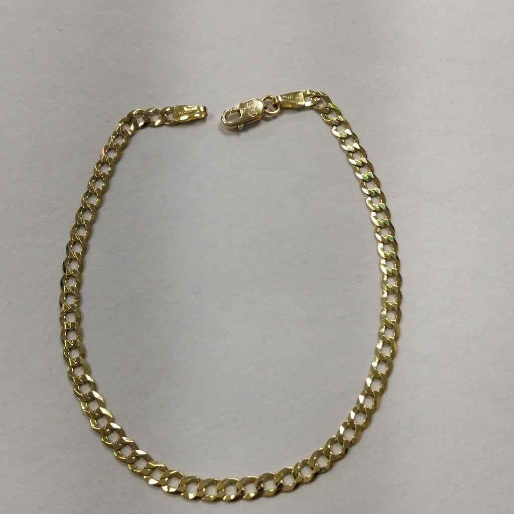 PULSERAS DAMA BARBADA AMARILLA ORO 14K 2.4 (NUEVO)