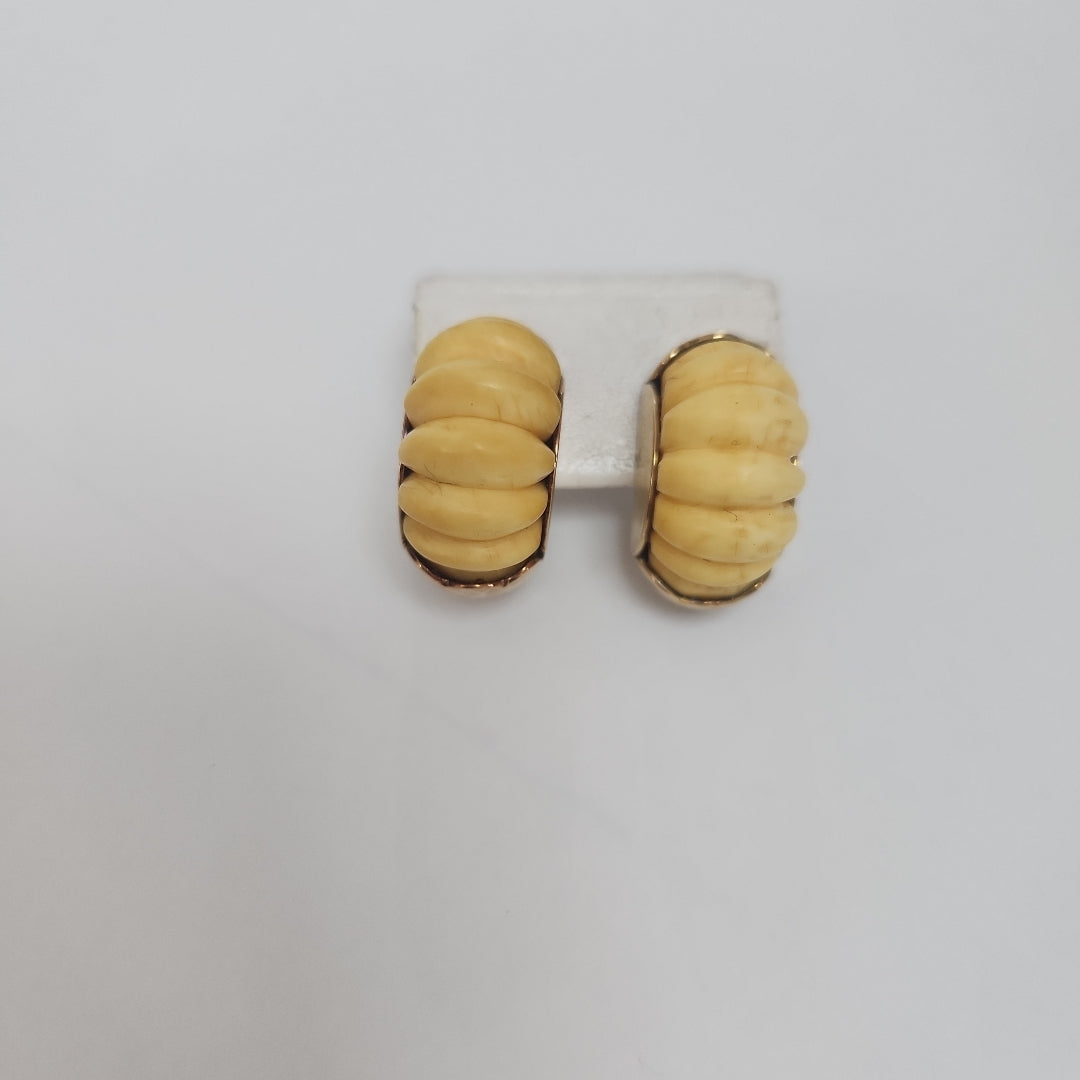 ARETES PAR ORO 8 K 15,60 GRMS (SEMINUEVO)