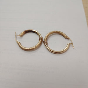 ARRACADAS PAR ORO 10 K 4,20 GRMS (SEMINUEVO)