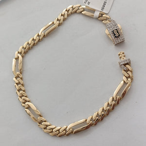 PULSERA MONACO ORO 14K 5.4 (NUEVO)