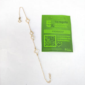 PULSERAS DAMA ORO 14K 1.5 (NUEVO)