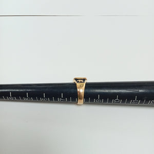 ANILLO DE GRADUACIÓN ORO 14 K 8,10 GRMS (SEMINUEVO)