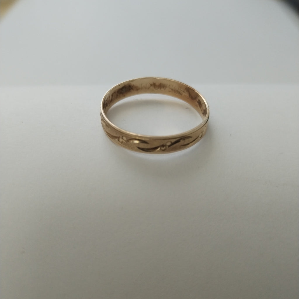 ARGOLLA ORO 10 K 1.3 GRMS (SEMINUEVO)