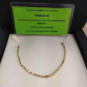 PULSERA ORO 14 K 3 GRMS (SEMINUEVO)