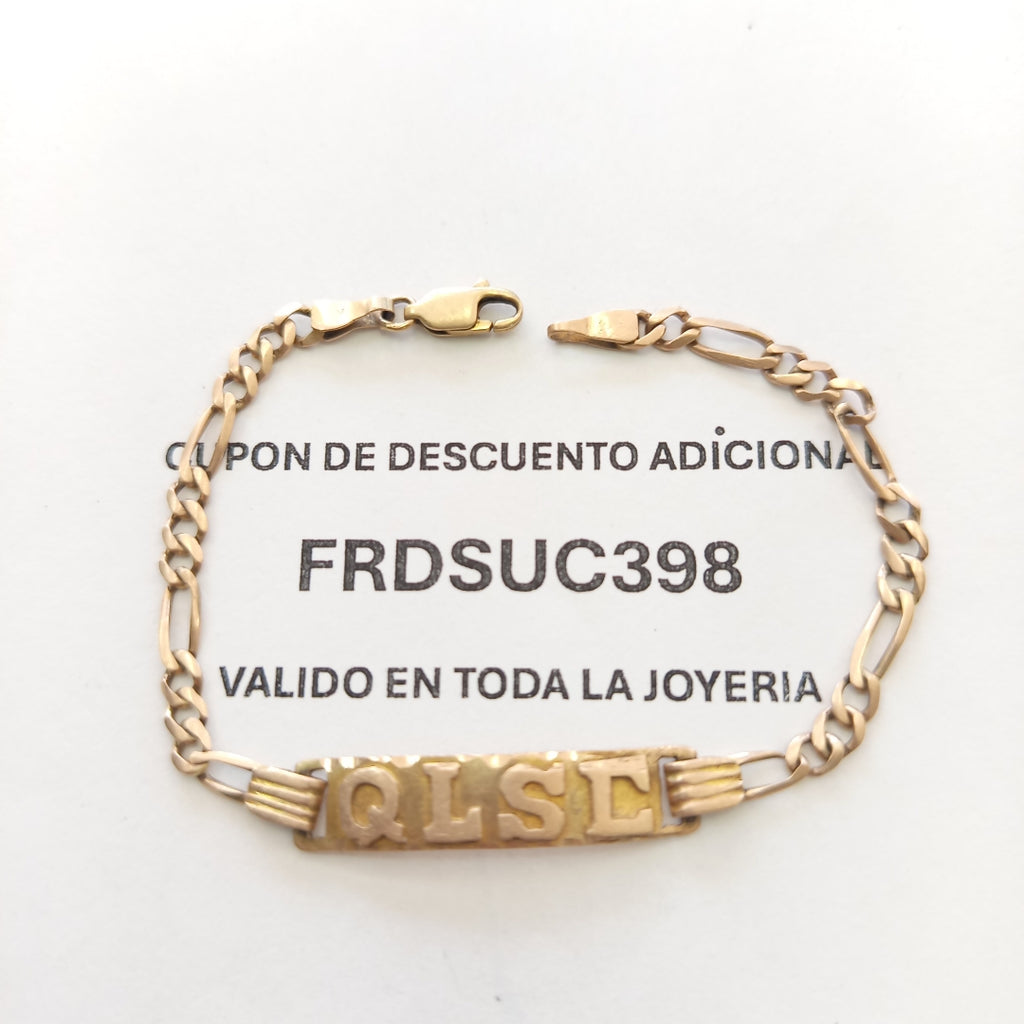 ESCLAVA ORO 10 K 4.8 GRMS (SEMINUEVO)