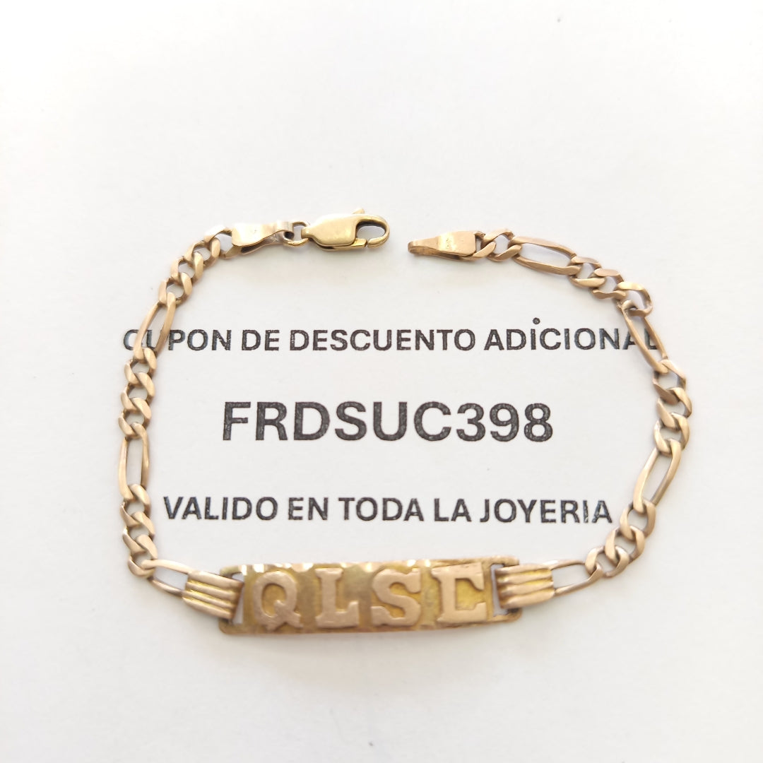 ESCLAVA ORO 10 K 4.8 GRMS (SEMINUEVO)
