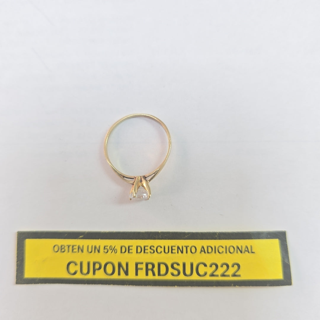 ANILLO ORO 10 K 1.4 GRMS (SEMINUEVO)