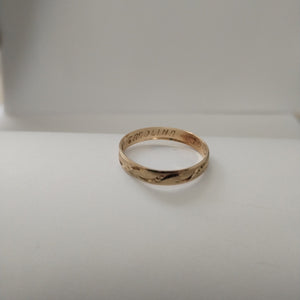 ARGOLLA ORO 10 K 1.5 GRMS (SEMINUEVO)