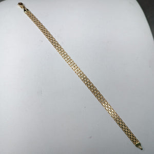 PULSERA ESPECIAL 10K 18 CM 3.8 GR (NUEVO)