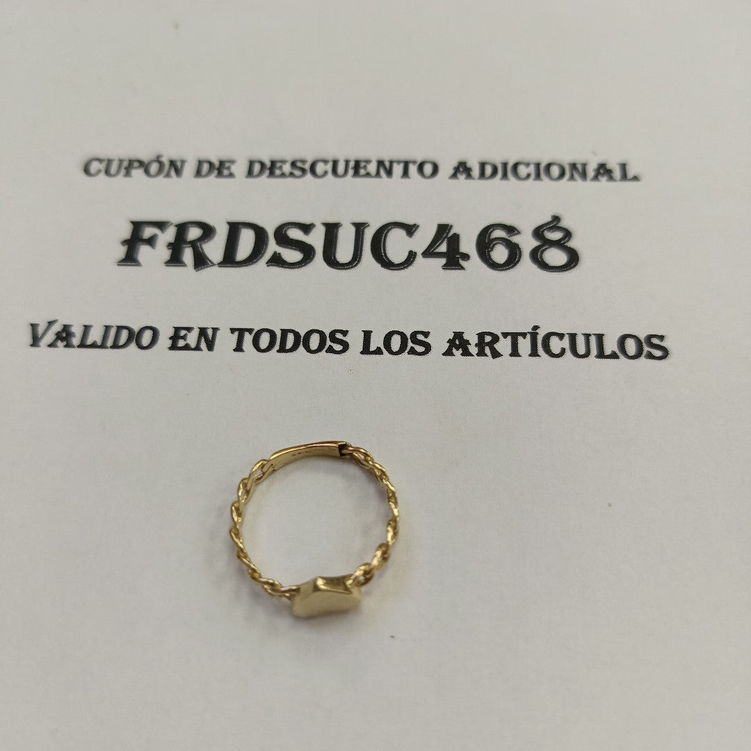 ANILLITO ORO 10 K 1,50 GRMS (SEMINUEVO)