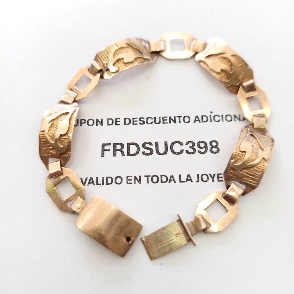 PULSERA ORO 10 K 12.3 GRMS (SEMINUEVO)