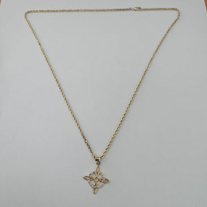 CADENA, DIJE ORO 10 K 3.7 GRMS (SEMINUEVO)
