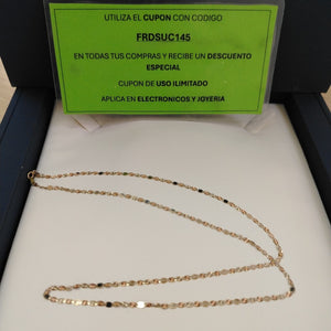 CADENA ORO 14 K 1.5 GRMS (SEMINUEVO)