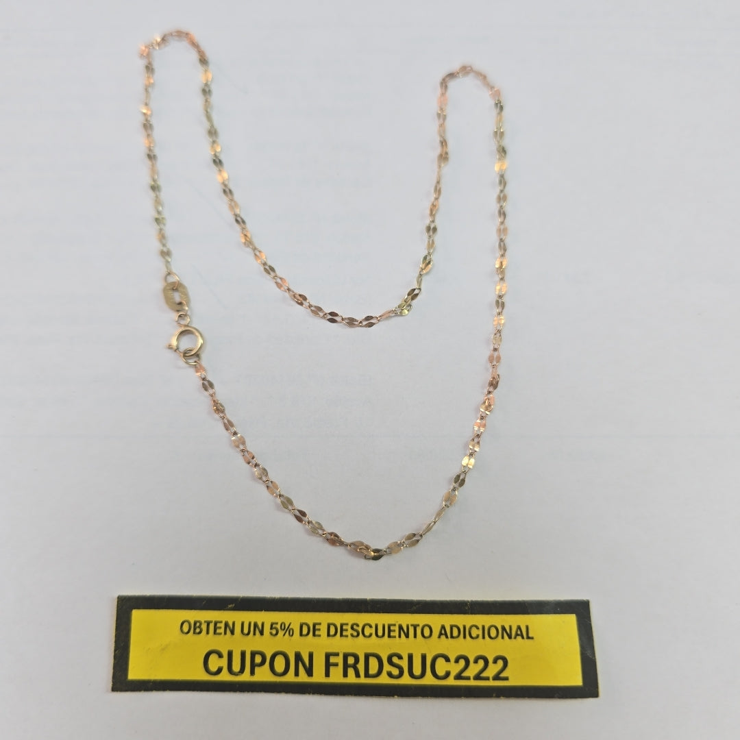 CADENA ORO 10 K 0.9 GRMS (SEMINUEVO)