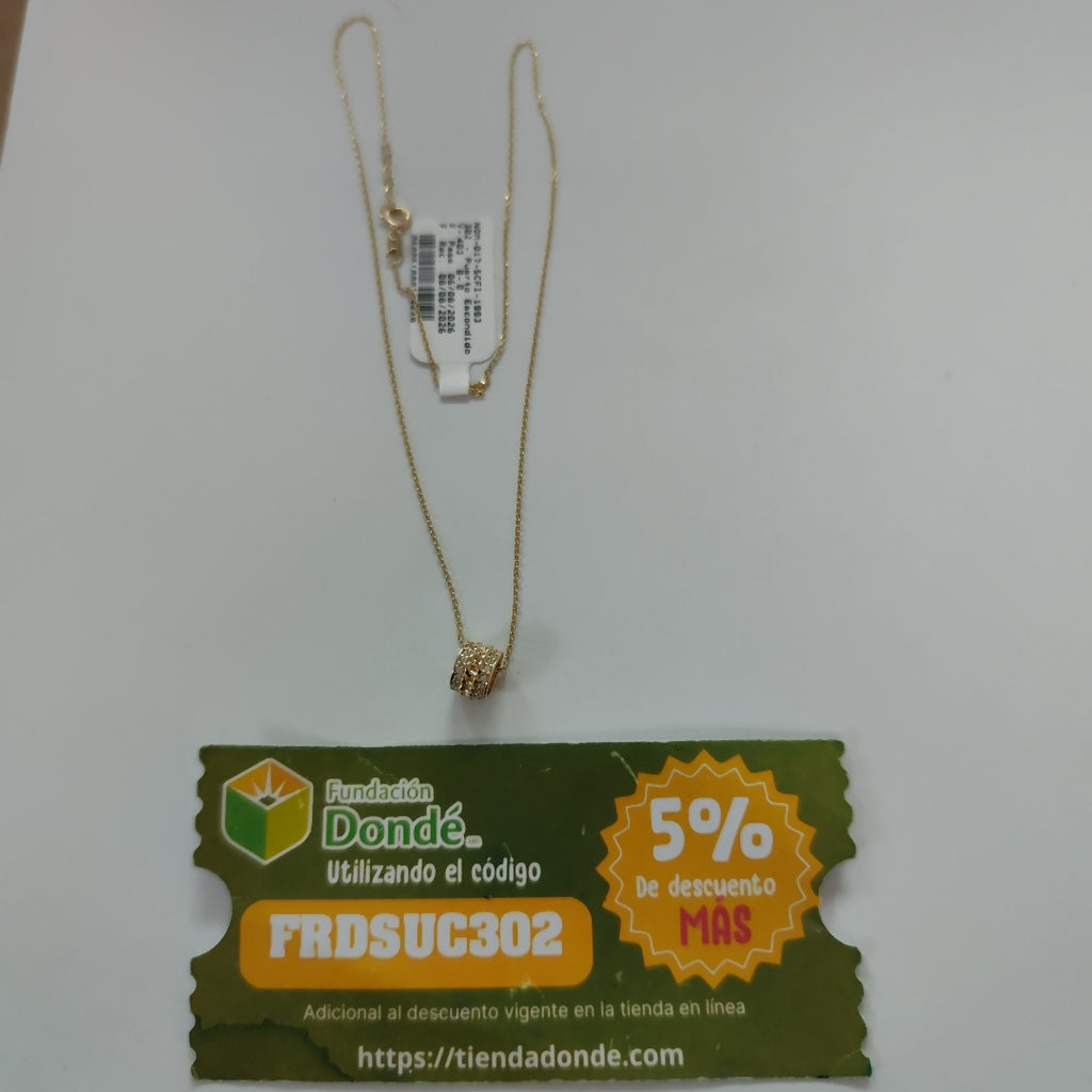 GARGANTILLAS ORO 14K 2.8 (NUEVO)