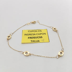 PULSERAS DAMA ORO 10K 1.6 (NUEVO)
