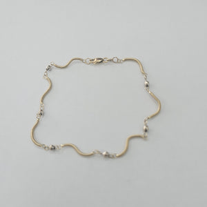 PULSERA ORO,RODIADO 14 K 2,90 GRMS (SEMINUEVO)