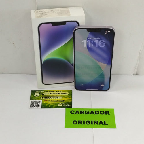 CELULAR APPLE IPHONE 14 PLUS A2885 128 GB 6 GB RAM (SEMINUEVO)