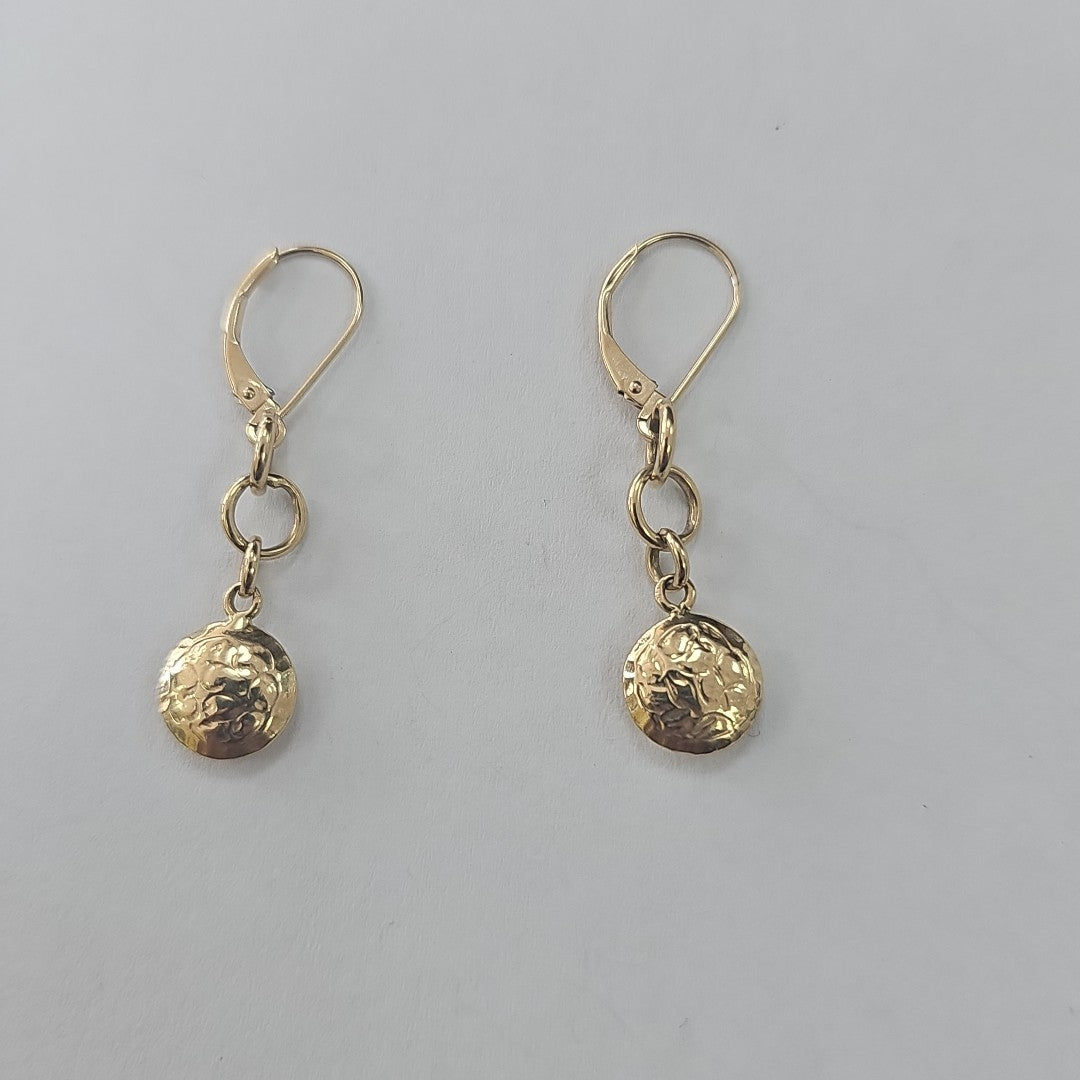 ARETES PAR ORO 14 K 2,60 GRMS (SEMINUEVO)