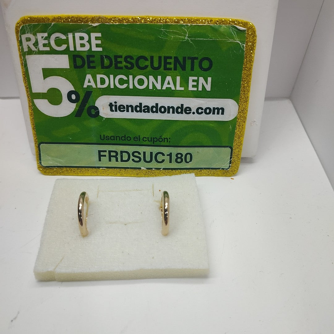ARRACADAS ORO 14K 1.6 (NUEVO)