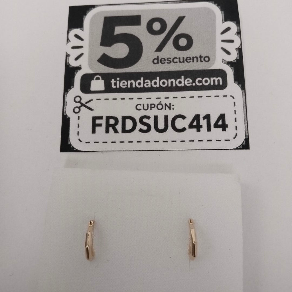 ARRACADAS ORO 14K 0.9 (NUEVO)