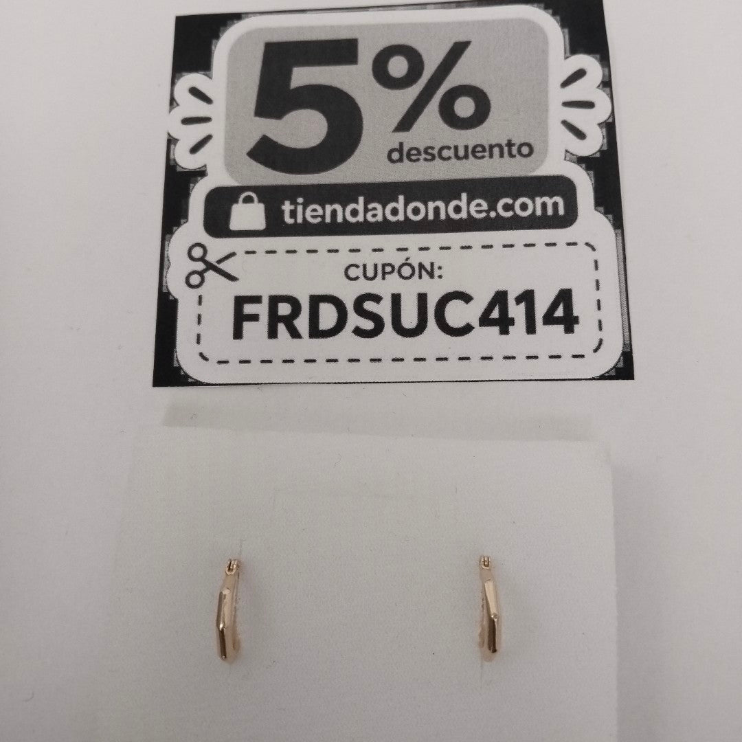 ARRACADAS ORO 14K 0.9 (NUEVO)