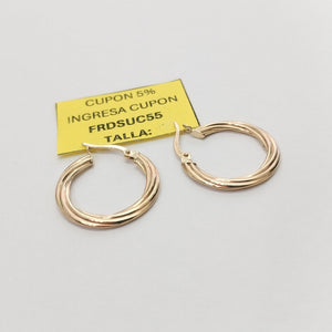 ARRACADAS ORO 10K 1.5 (NUEVO)