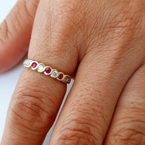ANILLO ORO 14 K 2.4 GRMS (SEMINUEVO)