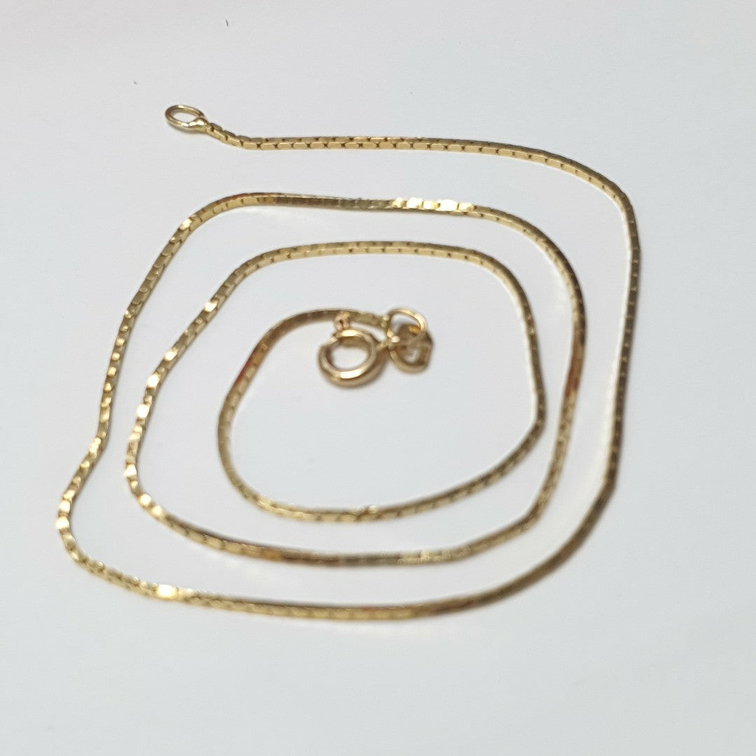 CADENA ORO 14 K 3,30 GRMS (SEMINUEVO)